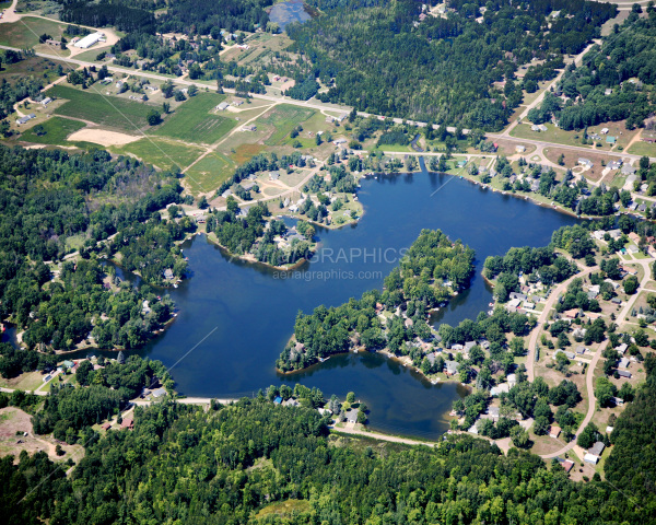 Surrey Lake in Clare County, Michigan